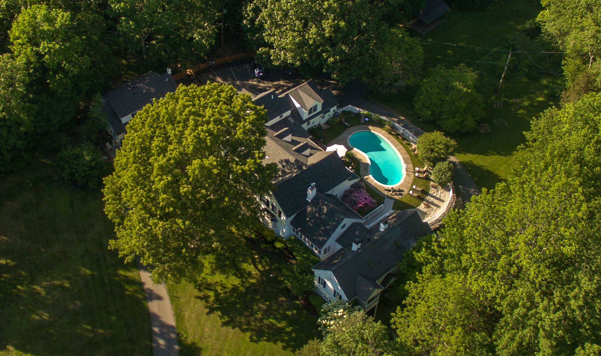 The Ampersand Inn Aerial View